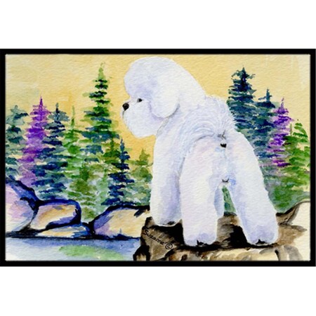 Carolines Treasures 18 x 27 in. Bichon Frise Indoor Outdoor Mat SS8010MAT
